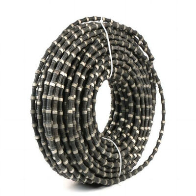 Granite Quarry Diamond Wire Saw Rope With 11.5mm Diamond Beads
