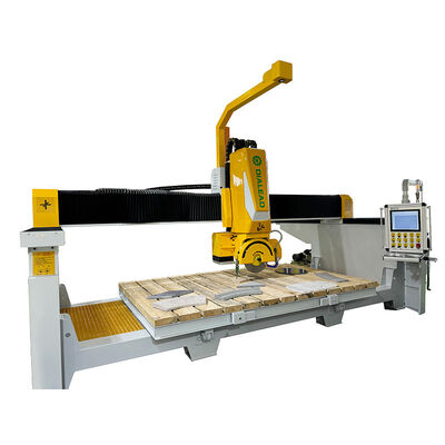 اتوماسیون 5 محور ماشین برش سنگ CNC برای تولید لوازم حمام کنترلی گرانیت مرمر کوارتز